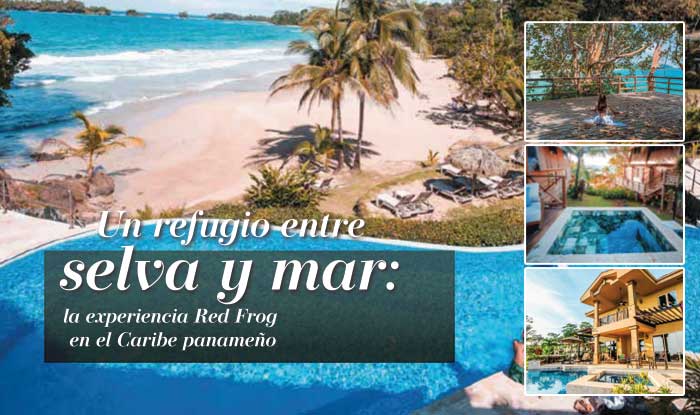 Un refugio entreselva y mar: la experiencia Red Frog en el Caribe panameño